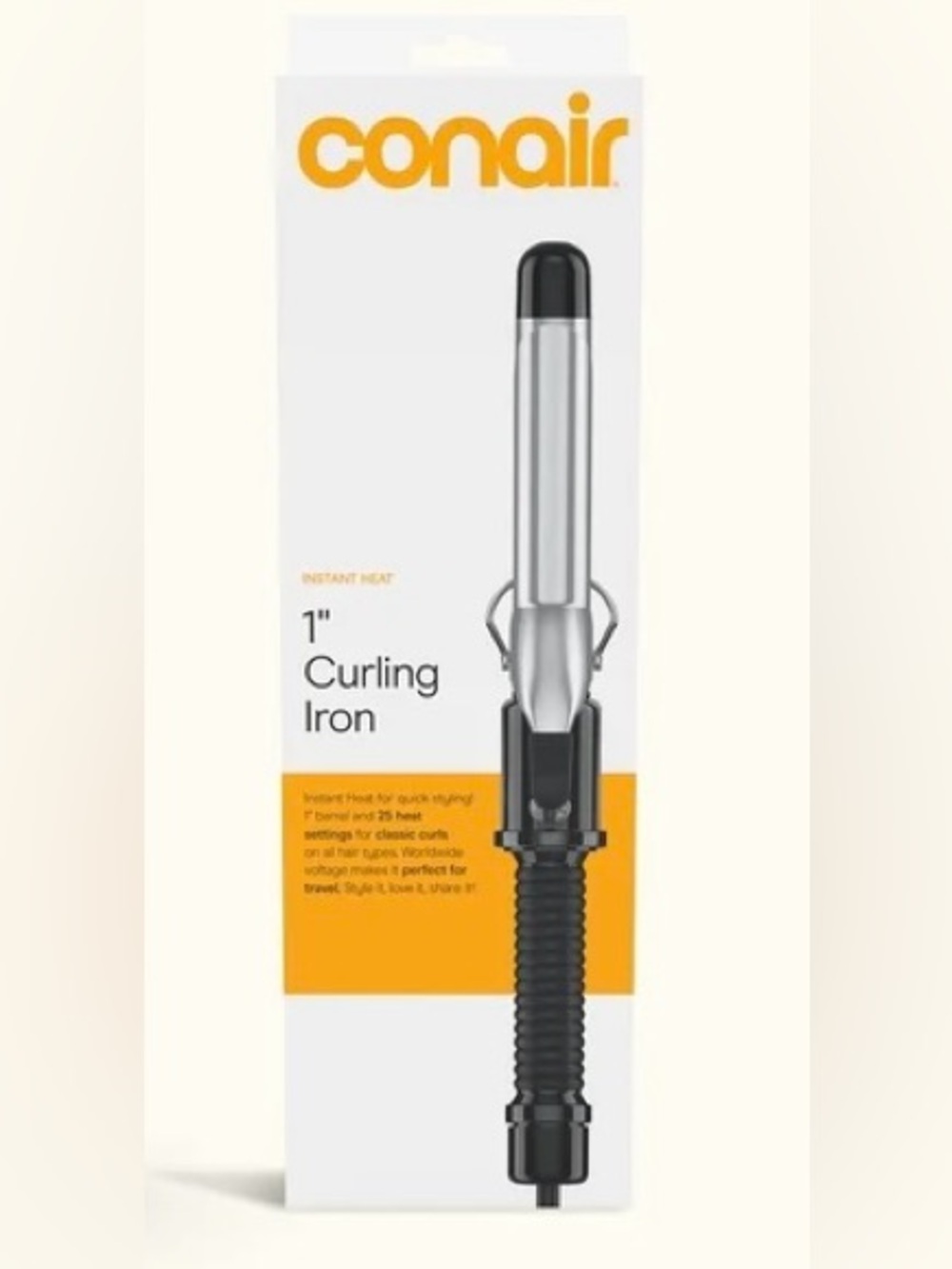 Conair Instant Heat 1-inch Curling Iron